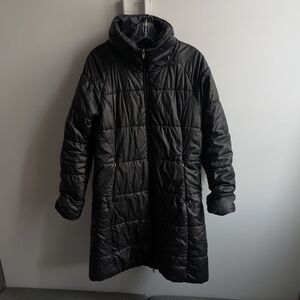 Patagonia Lidia Mid-Length Parka women's size M Medium black